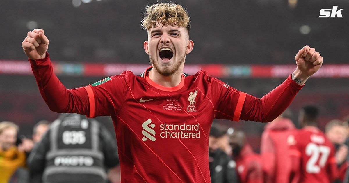Harvey Elliott speaks after penning the new deal