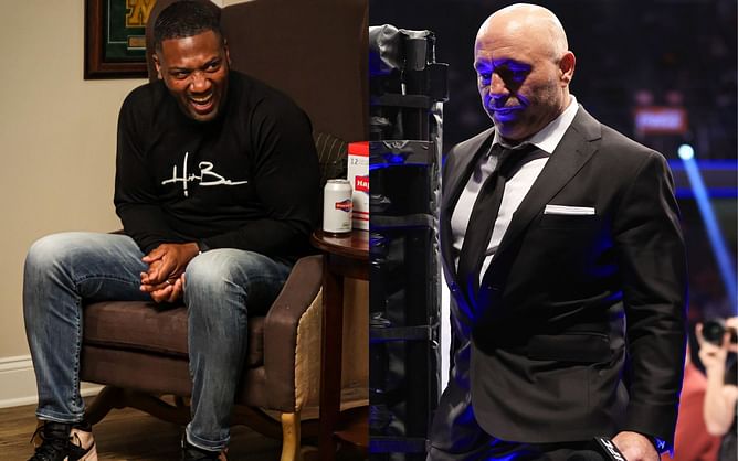 Is Joe Rogan so swole that he can't button his shirt all the way? - Ryan Clark's hilarious reaction to Joe Rogan's UFC 277 outfit