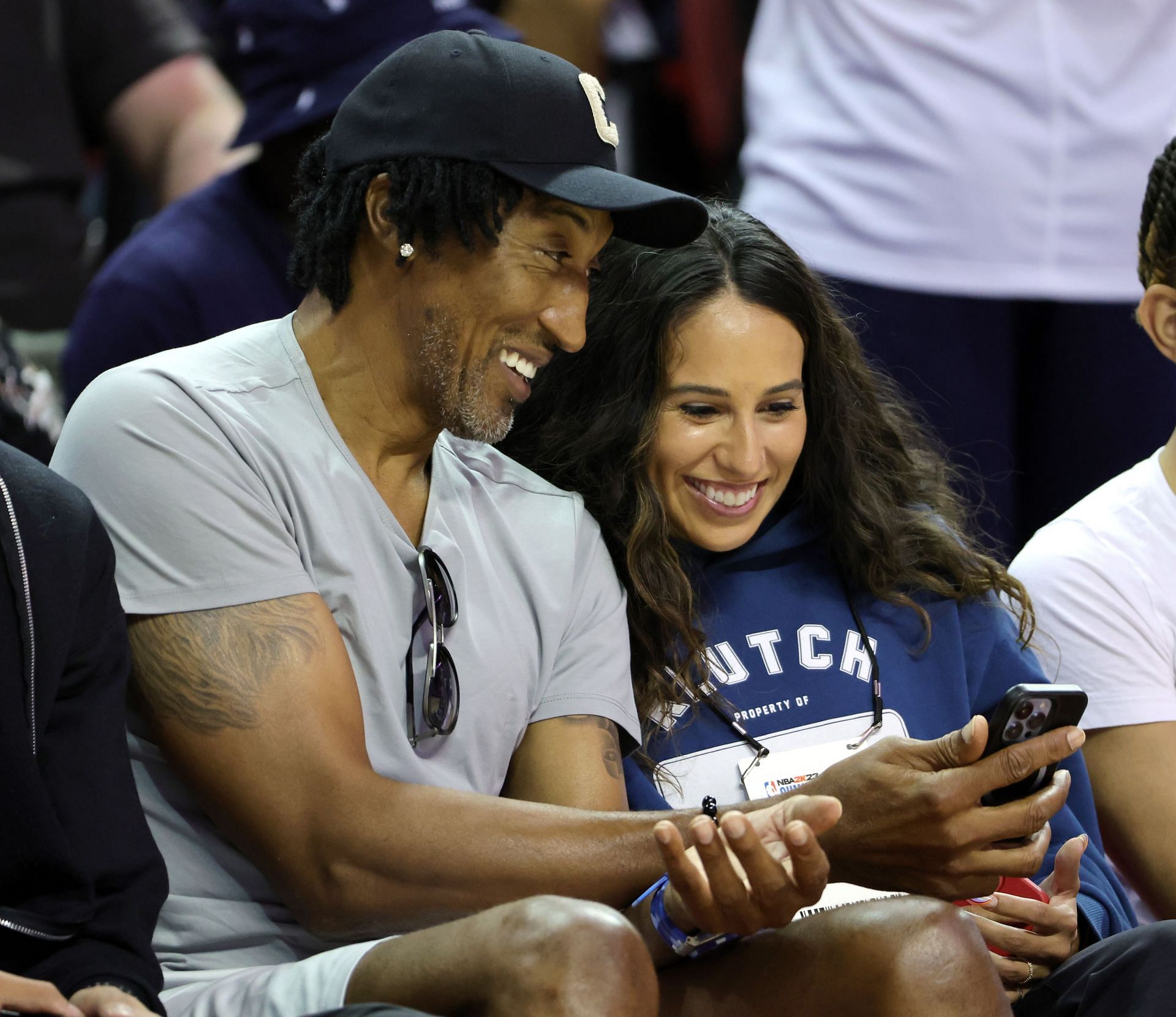 Scottie Pippen at a 2022 NBA Summer League game