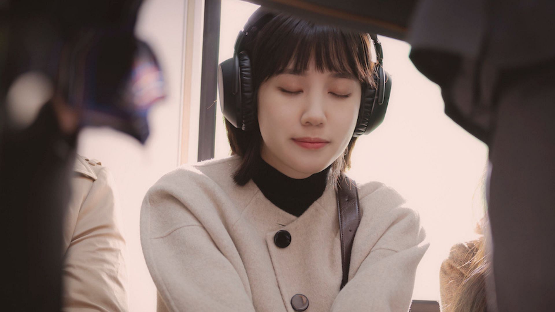 A still of Park Eun-bin in Extraordinary Attorney Woo (Image via Netflix)