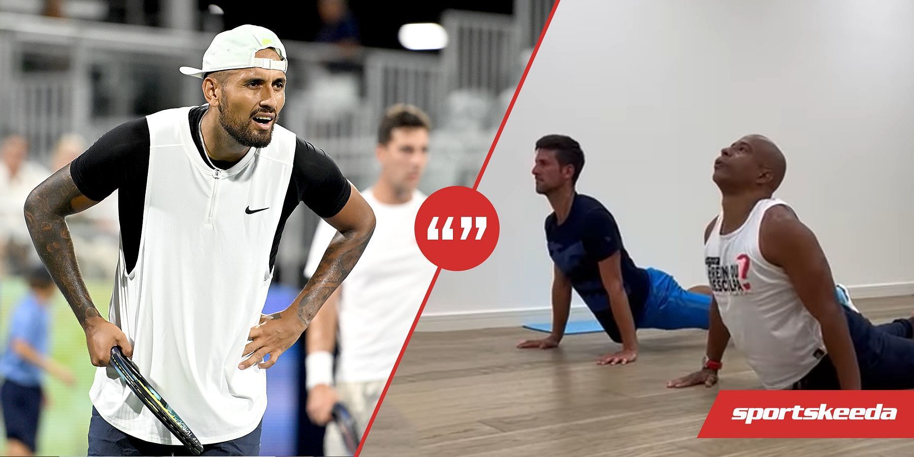 Nick Kyrgios posted a hilarious comment on Djokovic&#039;s video