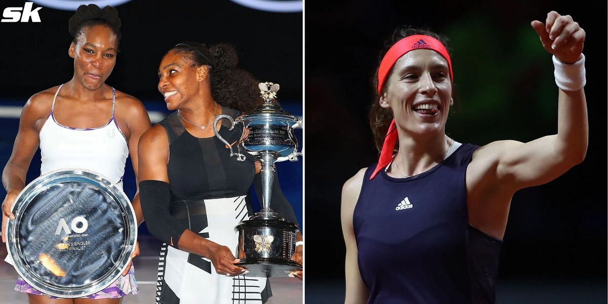 From L-R: Venus Williams, Serena Williams and Andrea Petkovic.