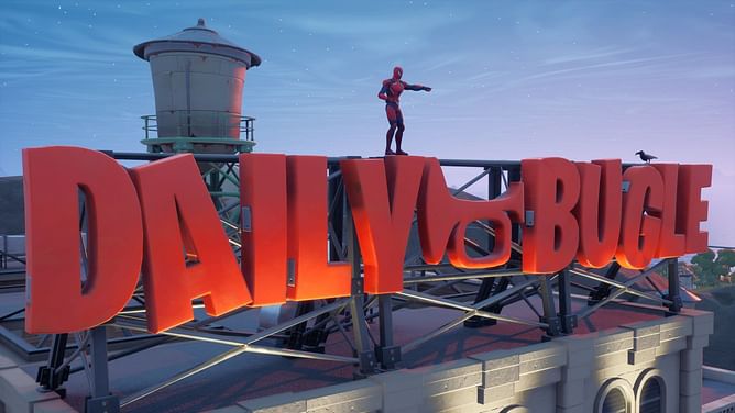 Fortnite's Daily Bugle may become a Dragon Ball POI soon