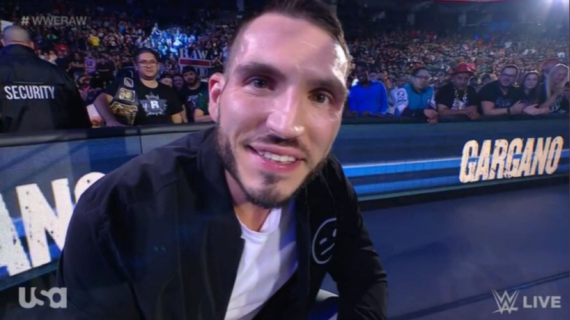 Johnny Gargano has made it back to WWE after a brief hiatus
