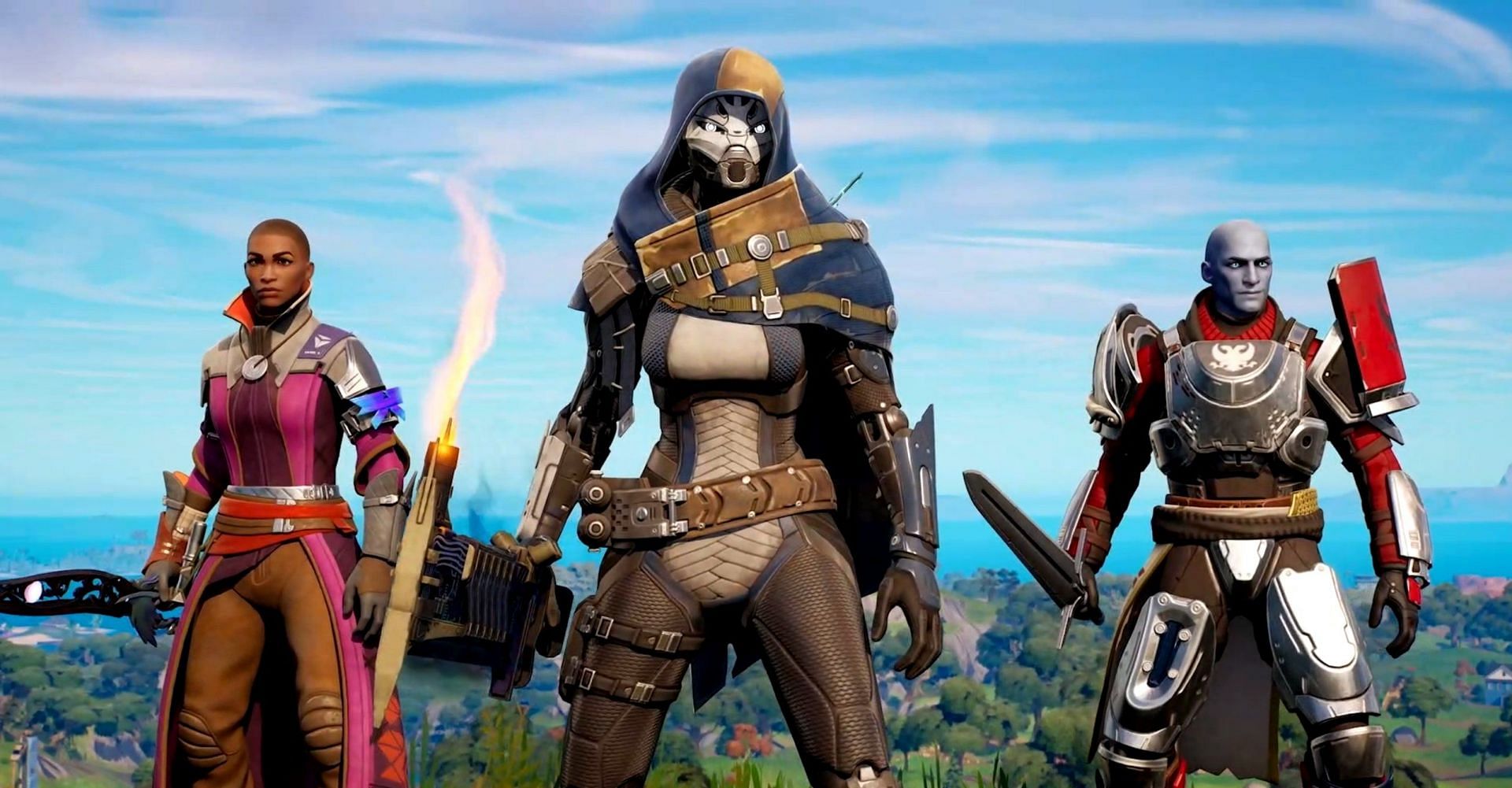 Fortnite x Destiny 2 collaboration has been officially confirmed and revealed (Image via Epic Games)