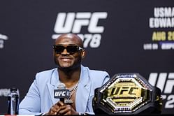 "I gotta get my own insurance" - Kamaru Usman explains the structure of UFC fighter health insurance to NFL veterans Brandon Marshall and Adam Jones