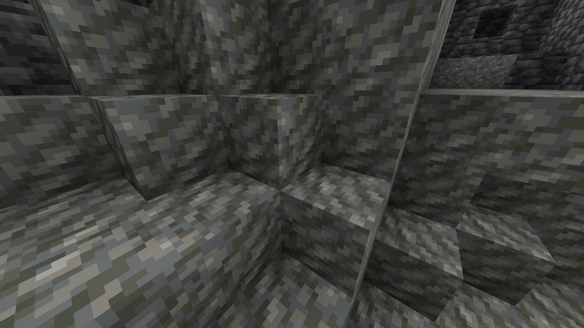 Tuff can only be used as a decoration in Minecraft (Image via Mojang)