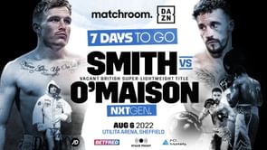 Dalton Smith vs. Sam O’maison fight - preview and prediction