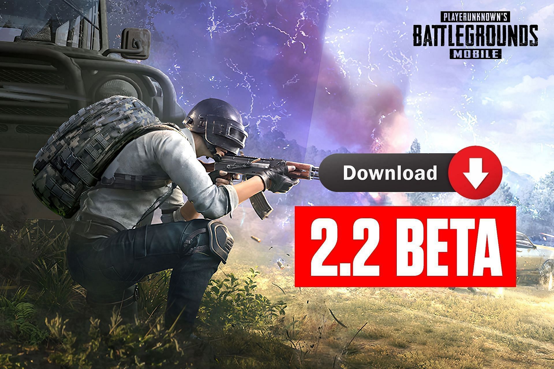 Download PUBG Mobile 2.2 beta on Android devices (Image via Sportskeeda)