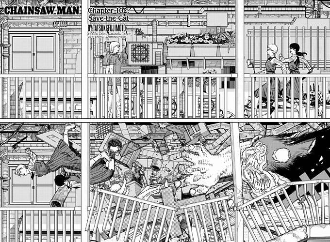 Twitter fans go crazy with Chainsaw Man Chapter 102 revealing Denji’s ...