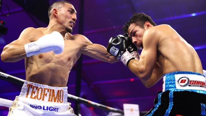 Teofimo Lopez rebounds from Kambosos Jr. loss in TKO victory over Pedro Campa - Full card results