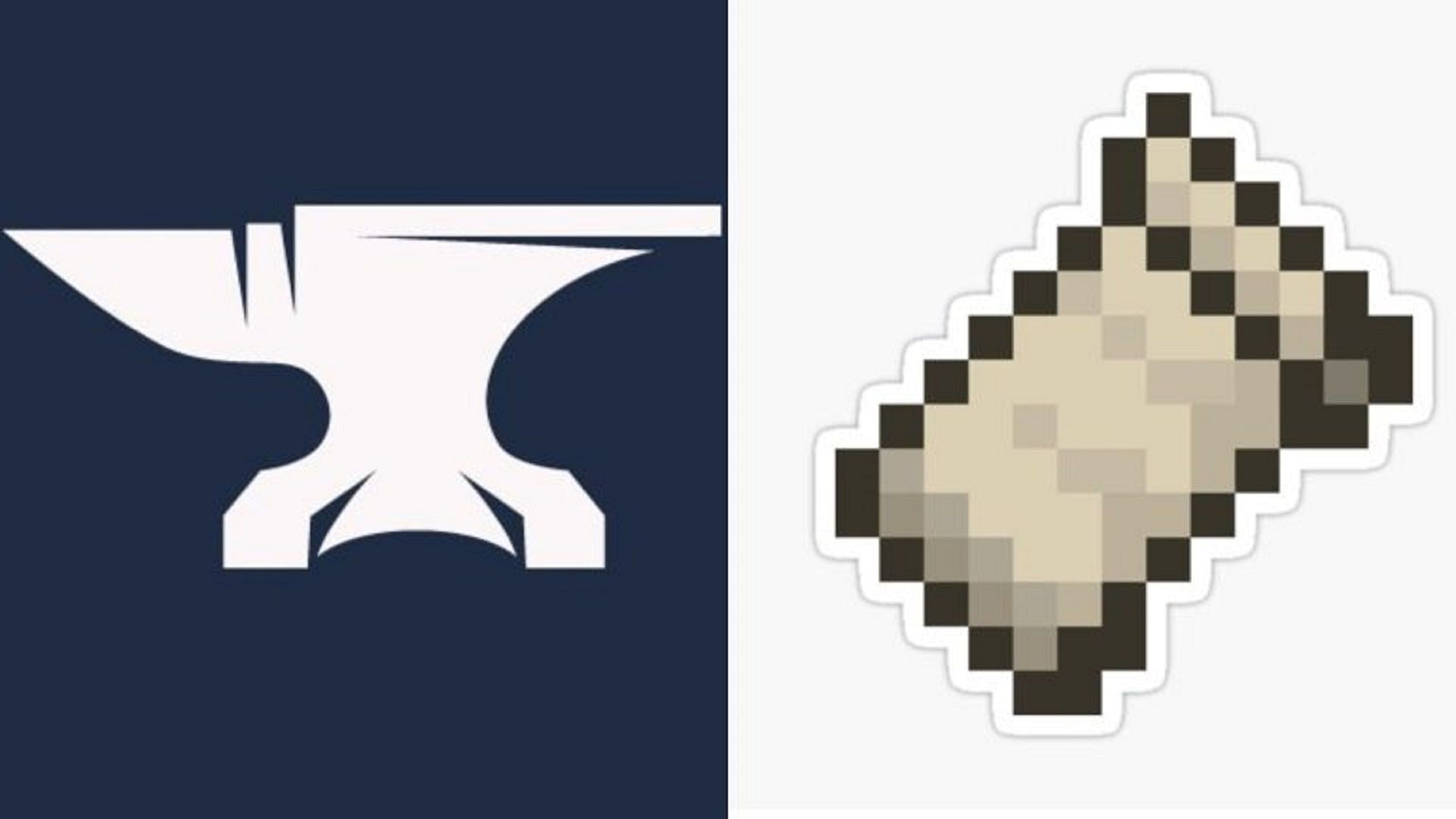 Forge and Fabric&#039;s respective logos (Image via Forge/Fabric)