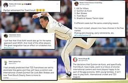 “Fear that Virat Kohli would also go for the same approach post WT20” - Twitterati react as NZC release Trent Boult from central contract