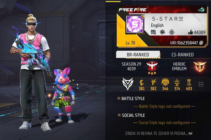 Here are the Garena Free Fire Codes for August 5, 2022