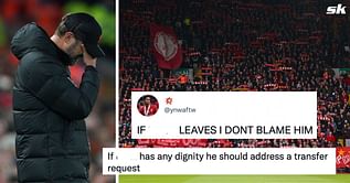 "Leave this horrible institution" "This is just disrespectful" - Liverpool fans lose their minds as key player misses out on matchday squad for crucial Manchester United clash