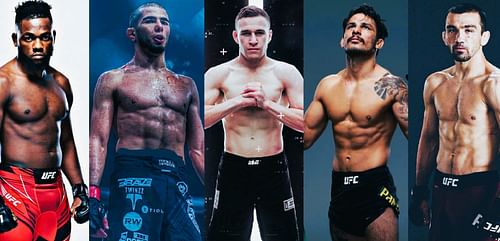 Manel Kape, Muhammad Mokaev, Kai Kara-France, Alexandre Pantoja and Askar Askarov [Images via @manelkape, @mokaev_muhammad, @kaikarafrance, @pantoja_oficial and @askarmma on Instagram]