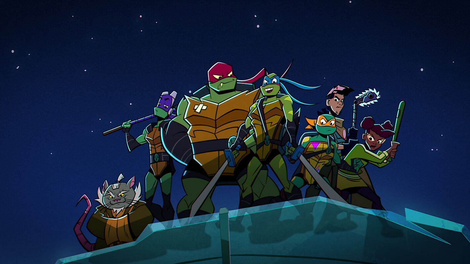 Still from Netflix&#039;s Rise of the Teenage Mutant Ninja Turtles: The Movie (Image via Netflix/YouTube)