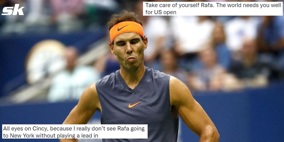 Tennis fans react to Rafael Nadal&#039;s withdrawal from the upcoming &lt;a href=&#039;https://www.sportskeeda.com/go/montreal-masters&#039; target=&#039;_blank&#039; rel=&#039;noopener noreferrer&#039;&gt;Canadian Open&lt;/a&gt; 2022