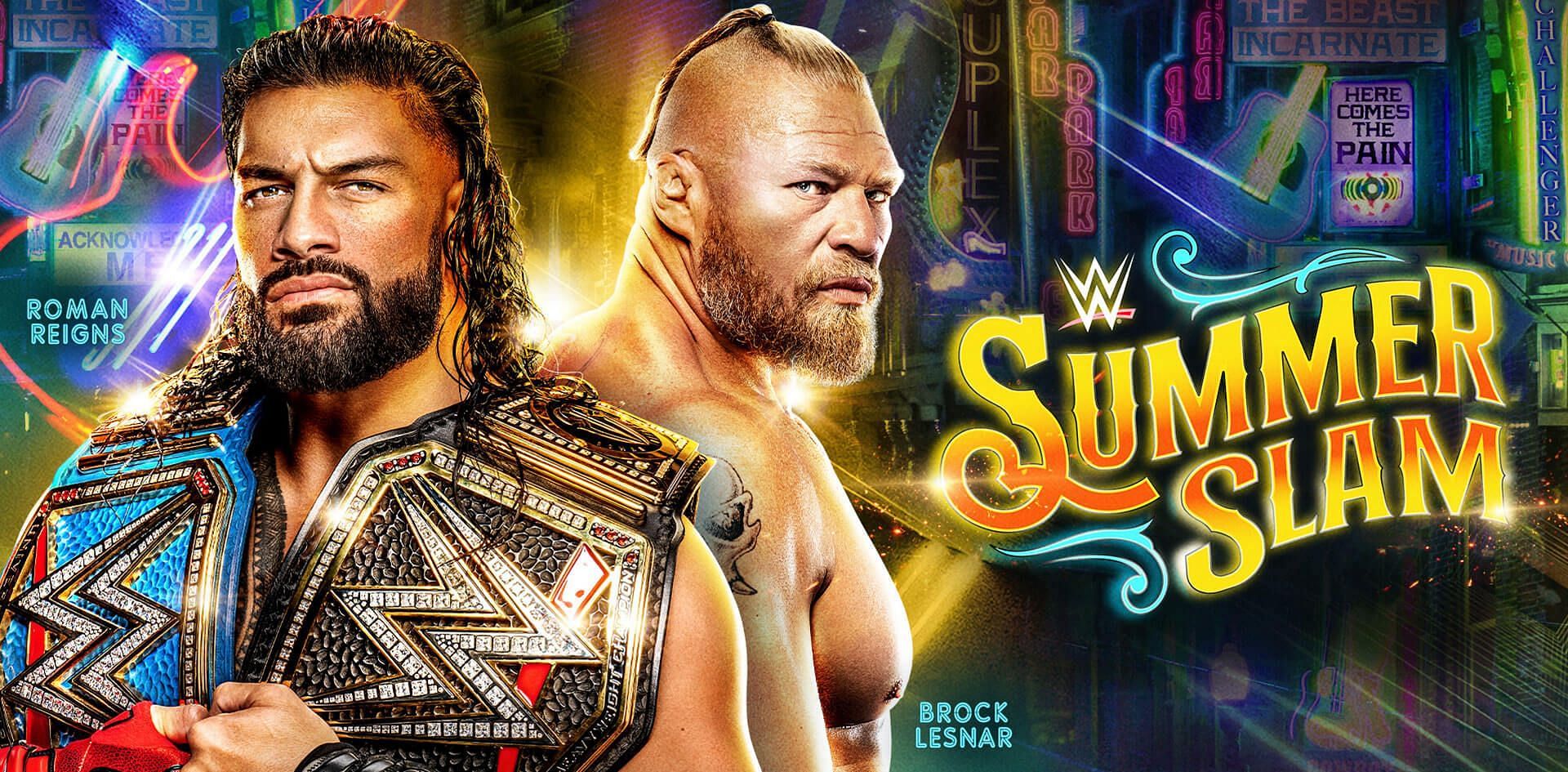 Roman Reigns and Brock Lesnar main evented SummerSlam