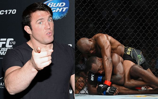 "I don't know how many times he grabbed the fence" - Chael Sonnen lauds Kamaru Usman for not calling Leon Edwards a "cheater" after their fight