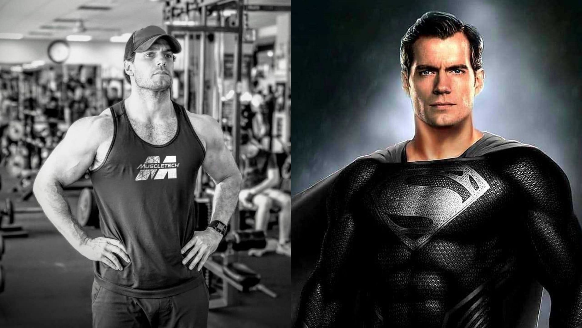 The British actor showed off his ripped body in Man of Steel and Batman v Superman (Image via Instagram)