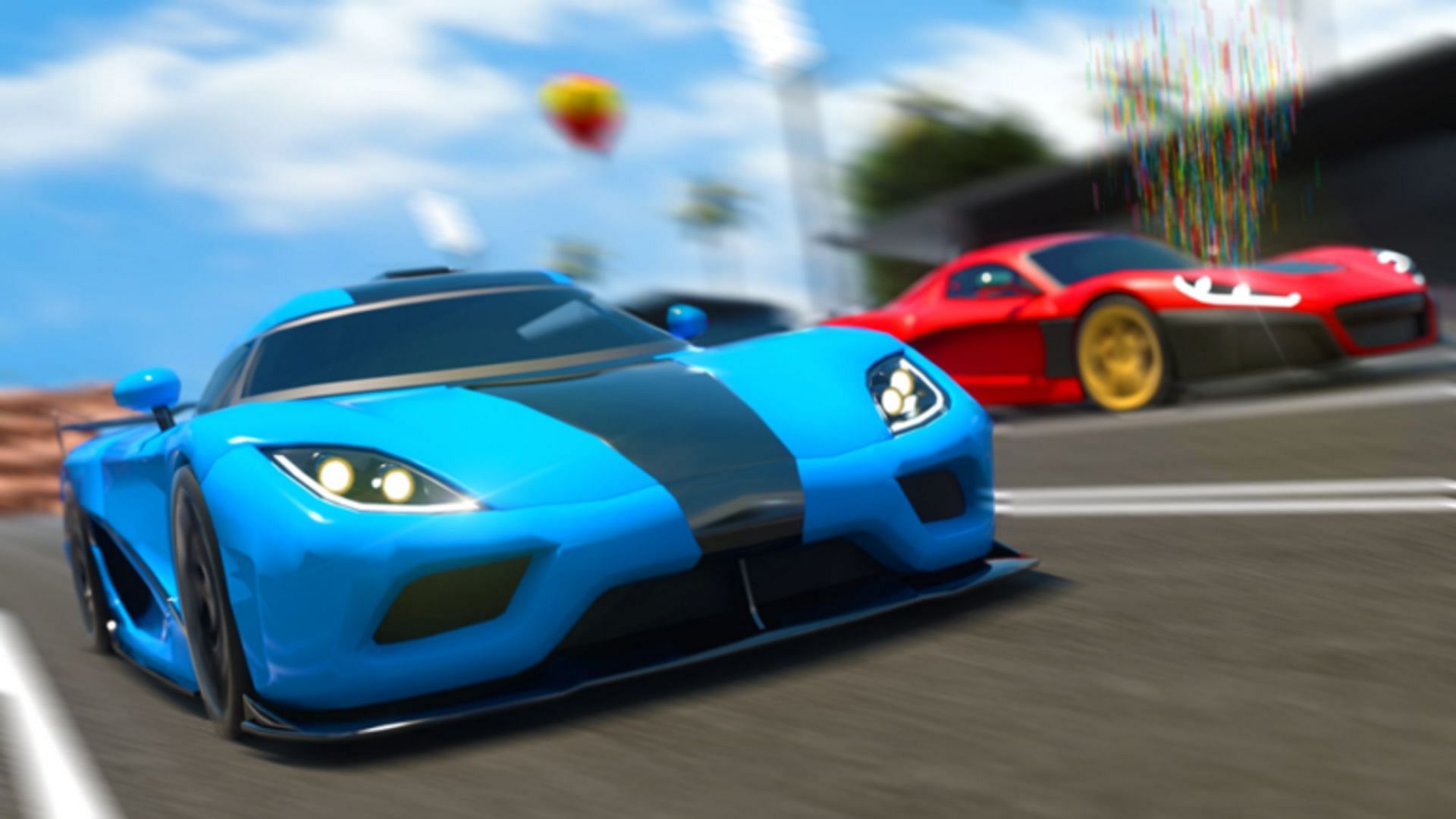 Buy cars and have fun driving around (Image via Roblox)