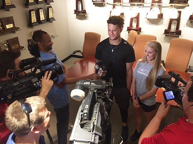 Start 'Em Young”: Patrick Mahomes' Wife Brittany Matthews Prepares Daughter  Sterling to Play This Sport When She Grows Up - EssentiallySports