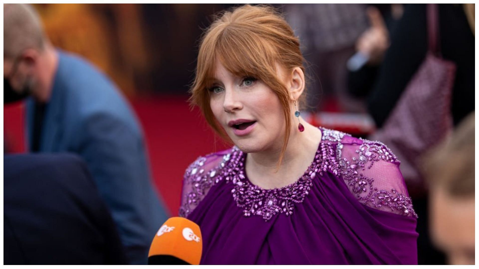 Bryce Dallas Howard has accumulated a lot of wealth from her work as an actor (Image via Joshua Sammer/Getty Images)