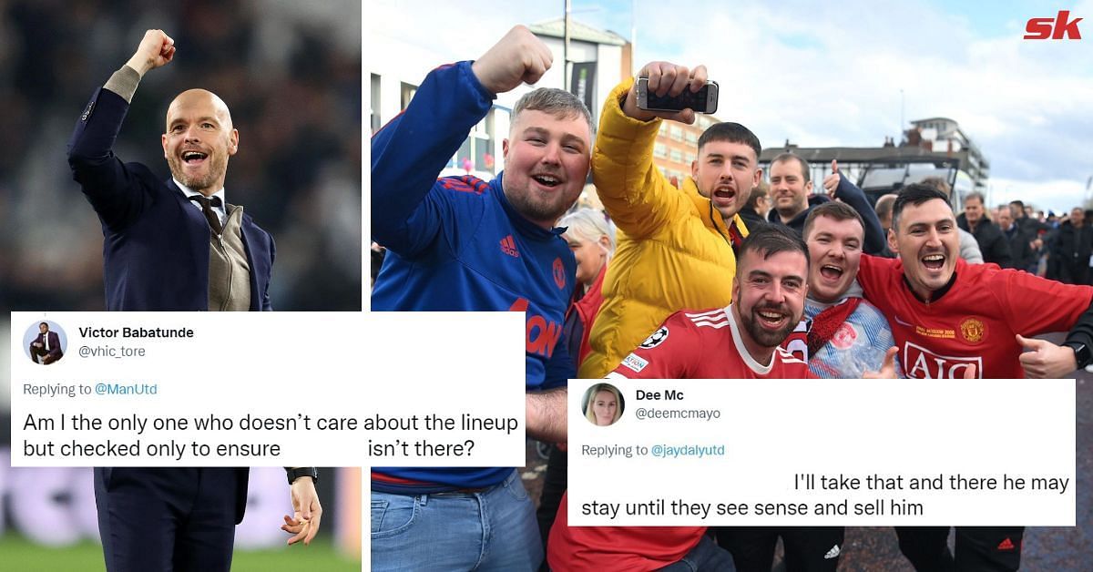 Manchester United fans react to Harry Maguire being on the bench against Southampton