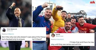 “I’ll take that and there he may stay until they see sense and sell him” – Manchester United fans celebrate exclusion of one player from starting XI against Southampton