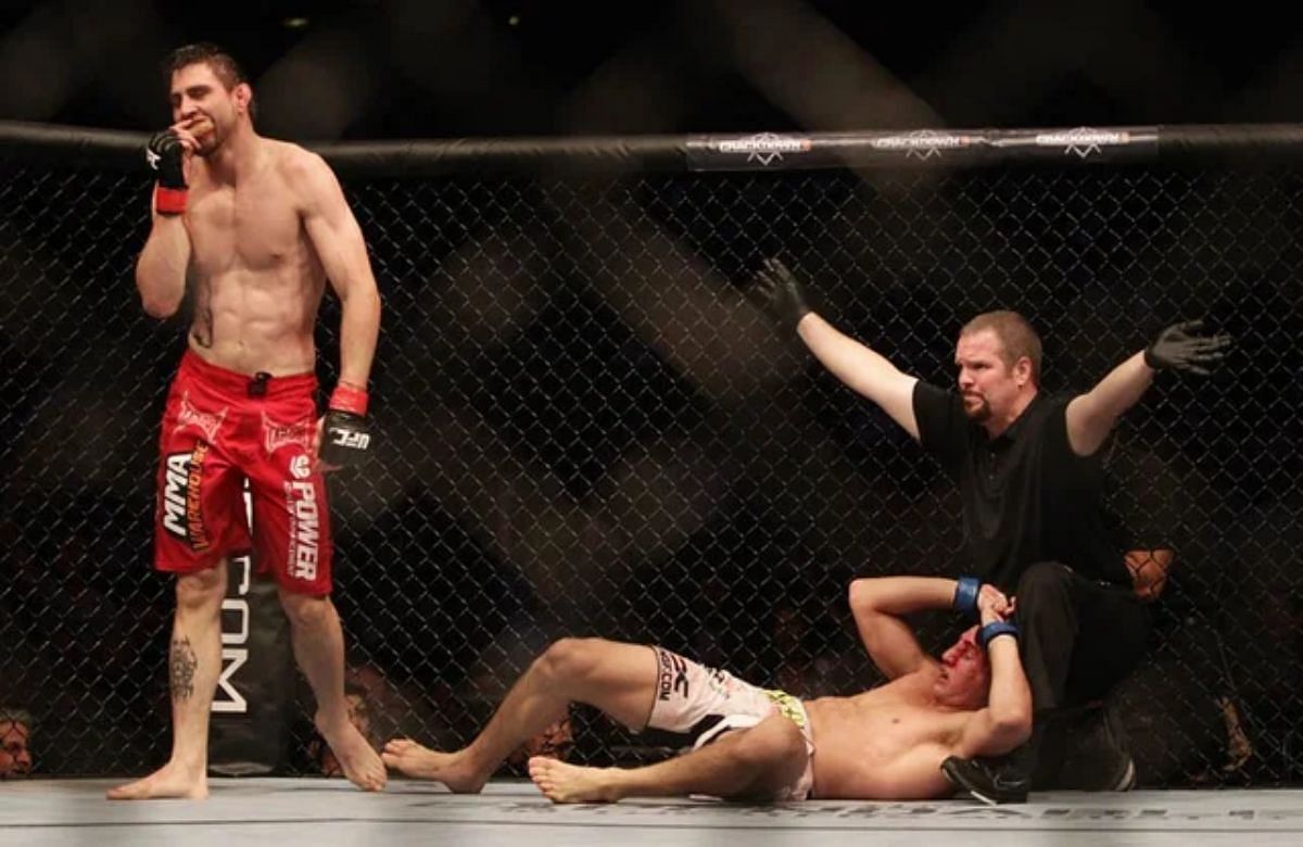 Carlos Condit punished Rory MacDonald in the third round of their bout to secure a stirring comeback win