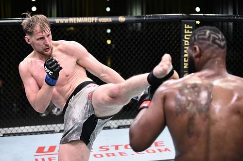 Alexander Volkov's lack of takedown defense would give him problems in a fight with Jon Jones