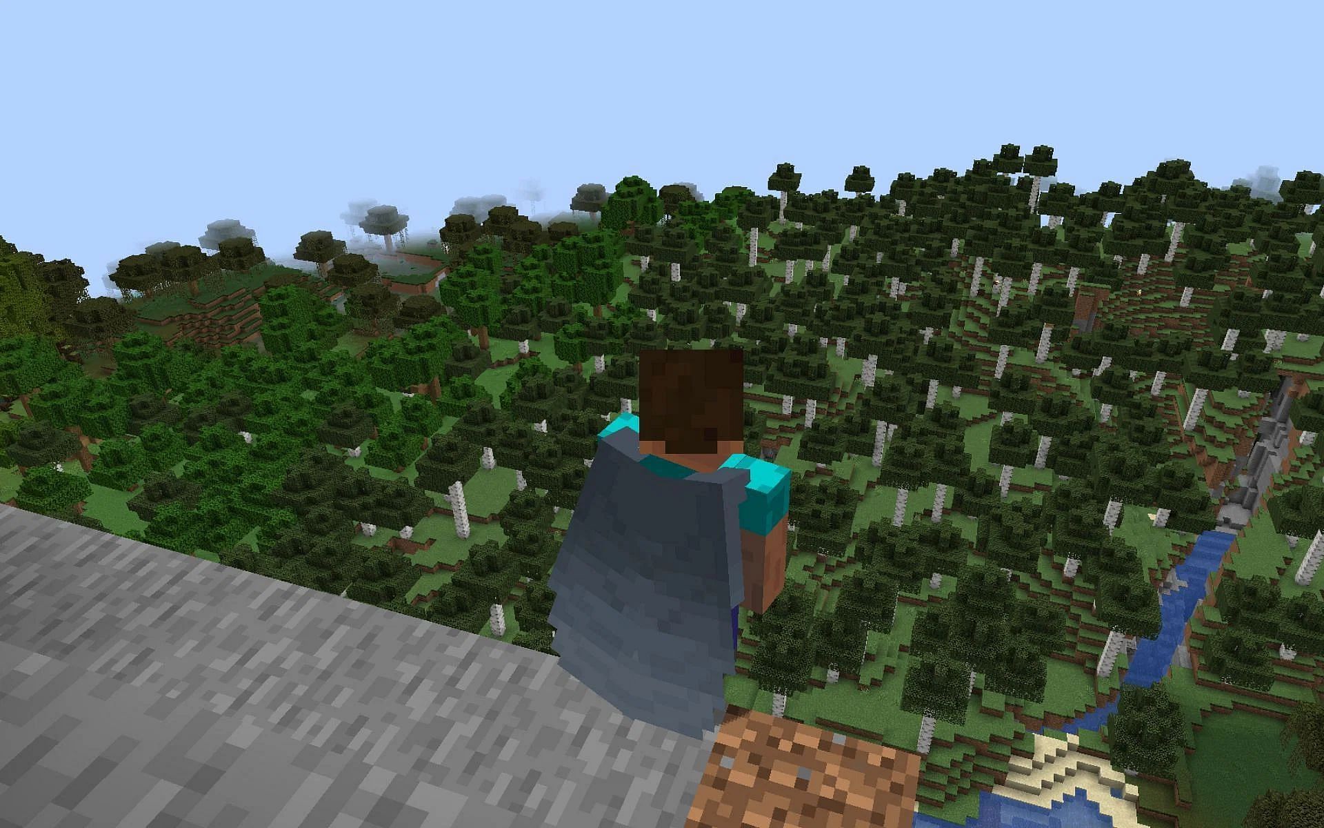 Elytra helps players glide and fly in the world (Image via Mojang)