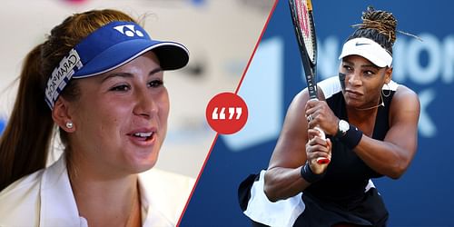 Belinda Bencic on Serena Williams