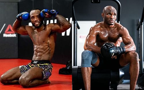 Leon Edwards (L) Kamaru Usman (R) {Credits:Instagram @usman84kg @leonedwardsmma]