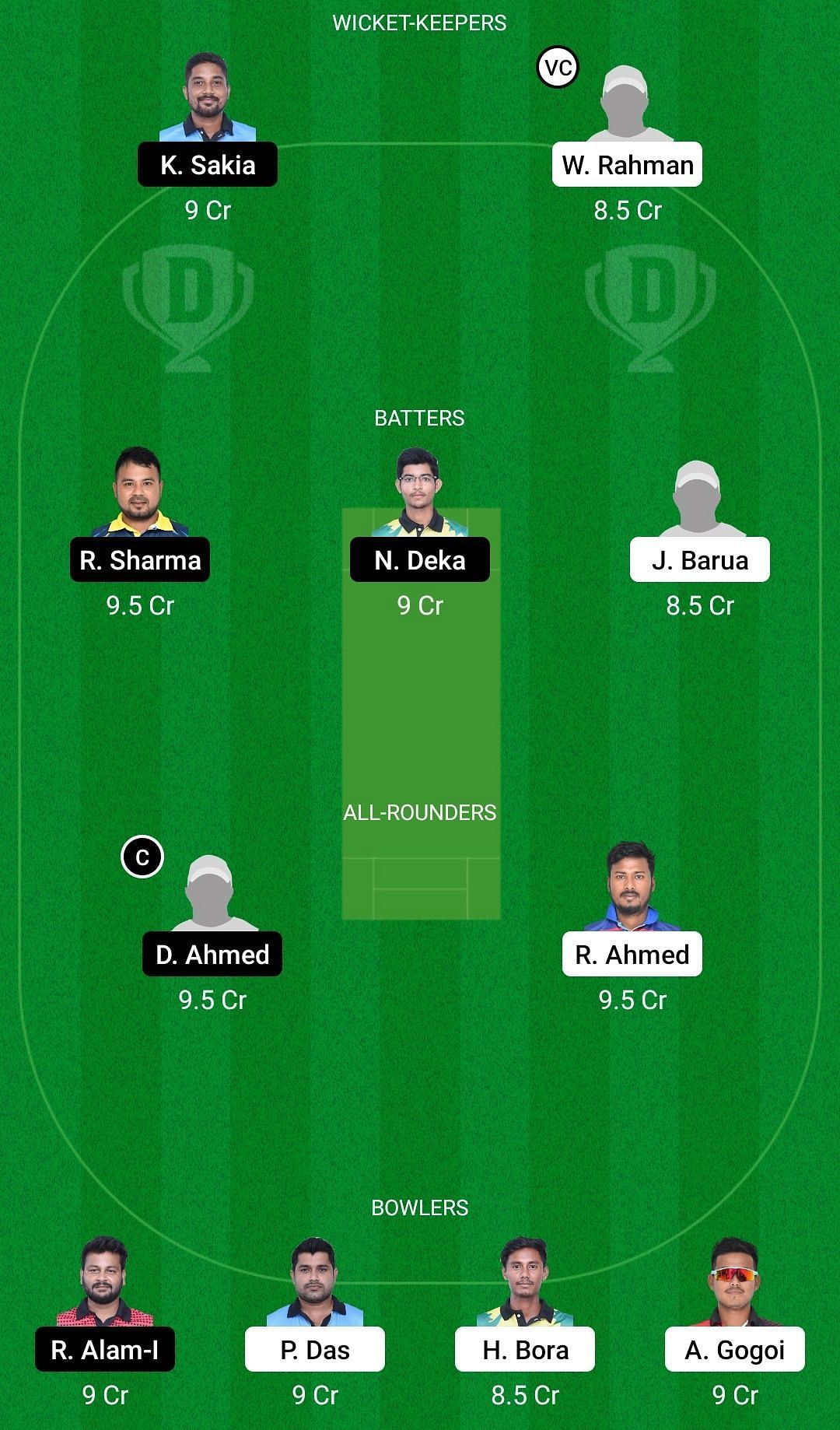 MTI vs KAH Dream11 Prediction Team, Grand League