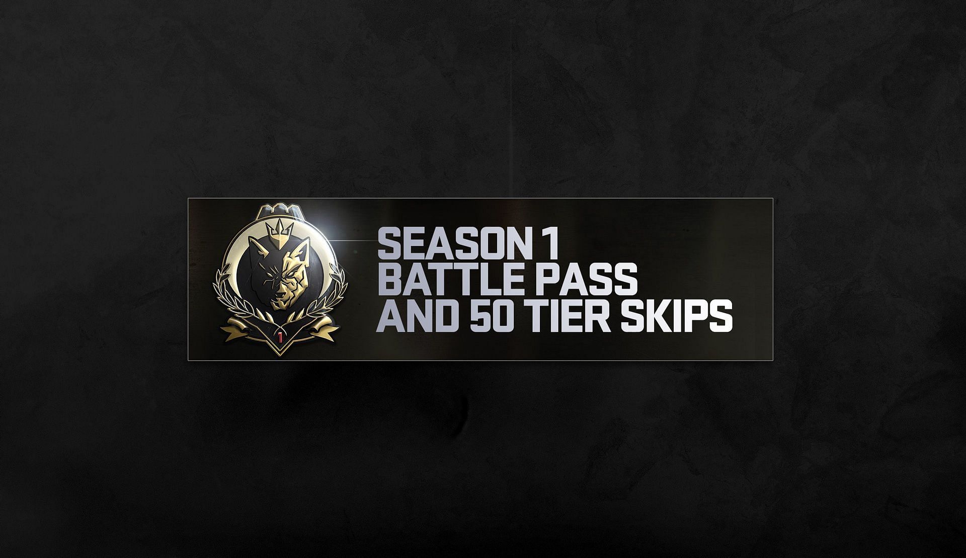 Battle Pass Season One and 50 Tier Skips in Modern Warfare 2 (image via Activision)