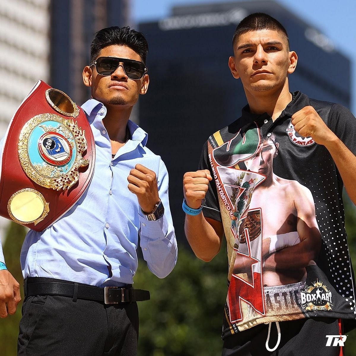 Emanuel Navarette (L), Eduardo Baez (R) [Credits:Instagram @toprank]