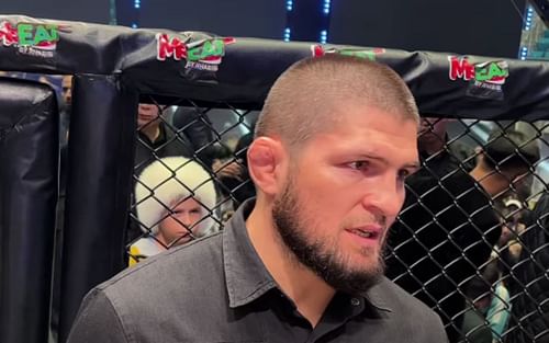 Khabib Nurmagomedov admits bookmaking will never be advertised at Eagle FC [Credits: Khabib Nurmagomedov/YouTube]