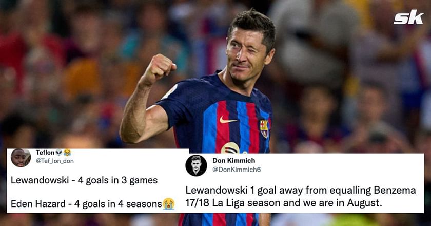 La Liga news: Robert Lewandowski scores a brace as Barcelona beats