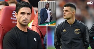 "I would rather Xhaka take the armband" - Kevin Campbell does not want 25-year-old Arsenal star anywhere near captaincy