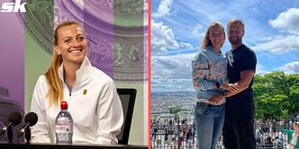 Petra Kvitova reveals engagement to boyfriend and long-time coach Jiri Vanek at Wimbledon