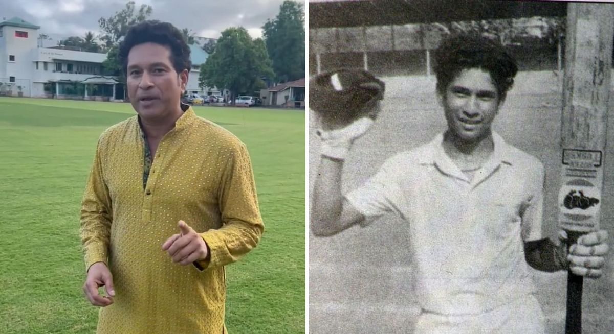 WATCH Sachin Tendulkar gets nostalgic at PYC Gymkhana in Pune