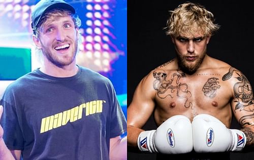 Logan Paul (left) and Jake Paul (right)