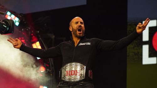 Claudio Castagnoli reigns as the ROH World Champion