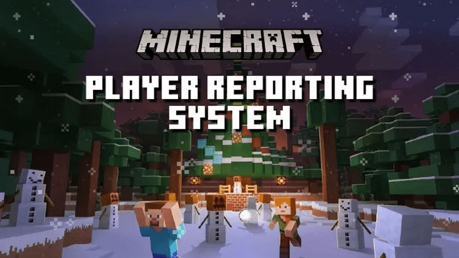 Version 1.19.1&#039;s new reporting feature has upset a large part of the fanbase (Image via Mojang)