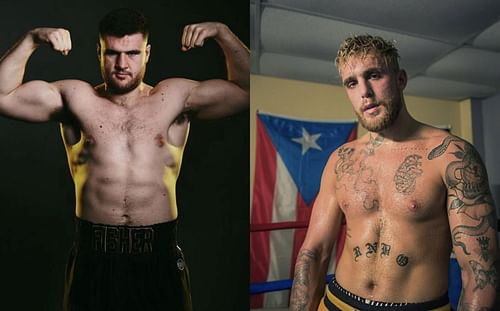 Johnny Fisher (left), Jake Paul (right) - Images via @johnnyfisher1 and @jakepaul on Instagram