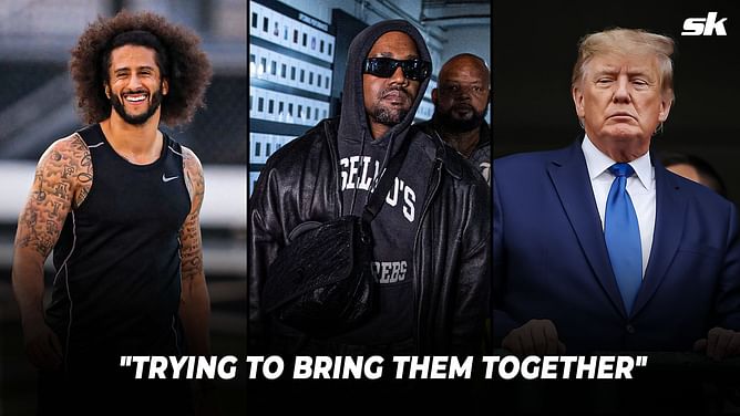 "We keep having the conversation until the conversation turns to love" - Looking back to when Kanye West tried to set up a meeting between Colin Kaepernick and Donald Trump at the White House