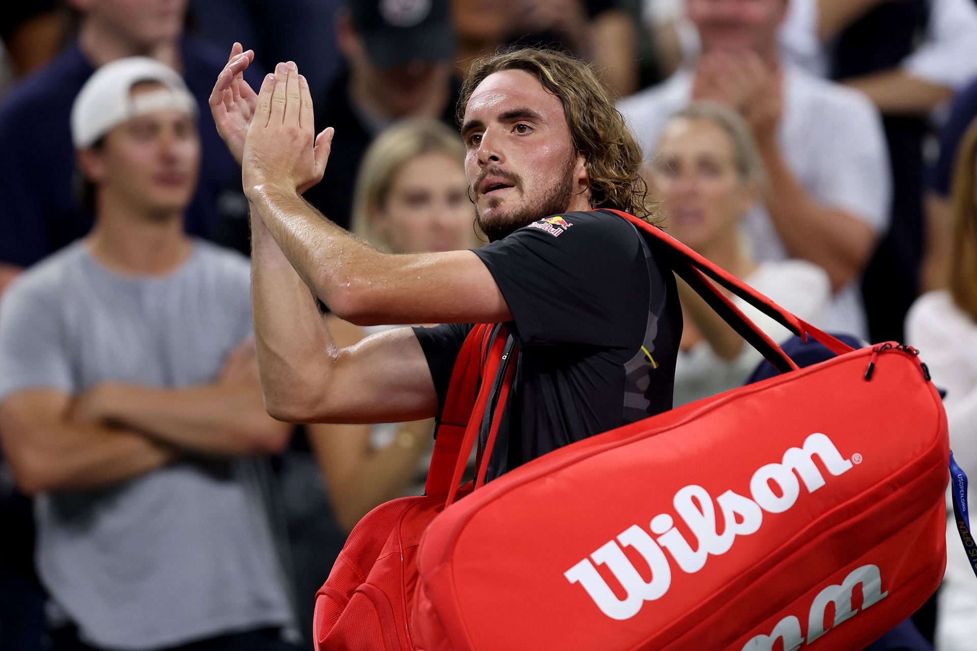 Stefanos Tsitsipas lost in the first round at the US Open.