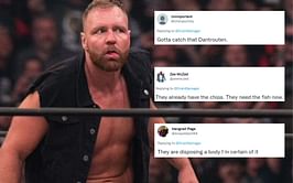 "Gotta catch that Dantrouten" - Wrestling world hilariously reacts to AEW poster featuring Jon Moxley and fellow stars hidden in plain sight